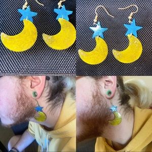 Resin earrings